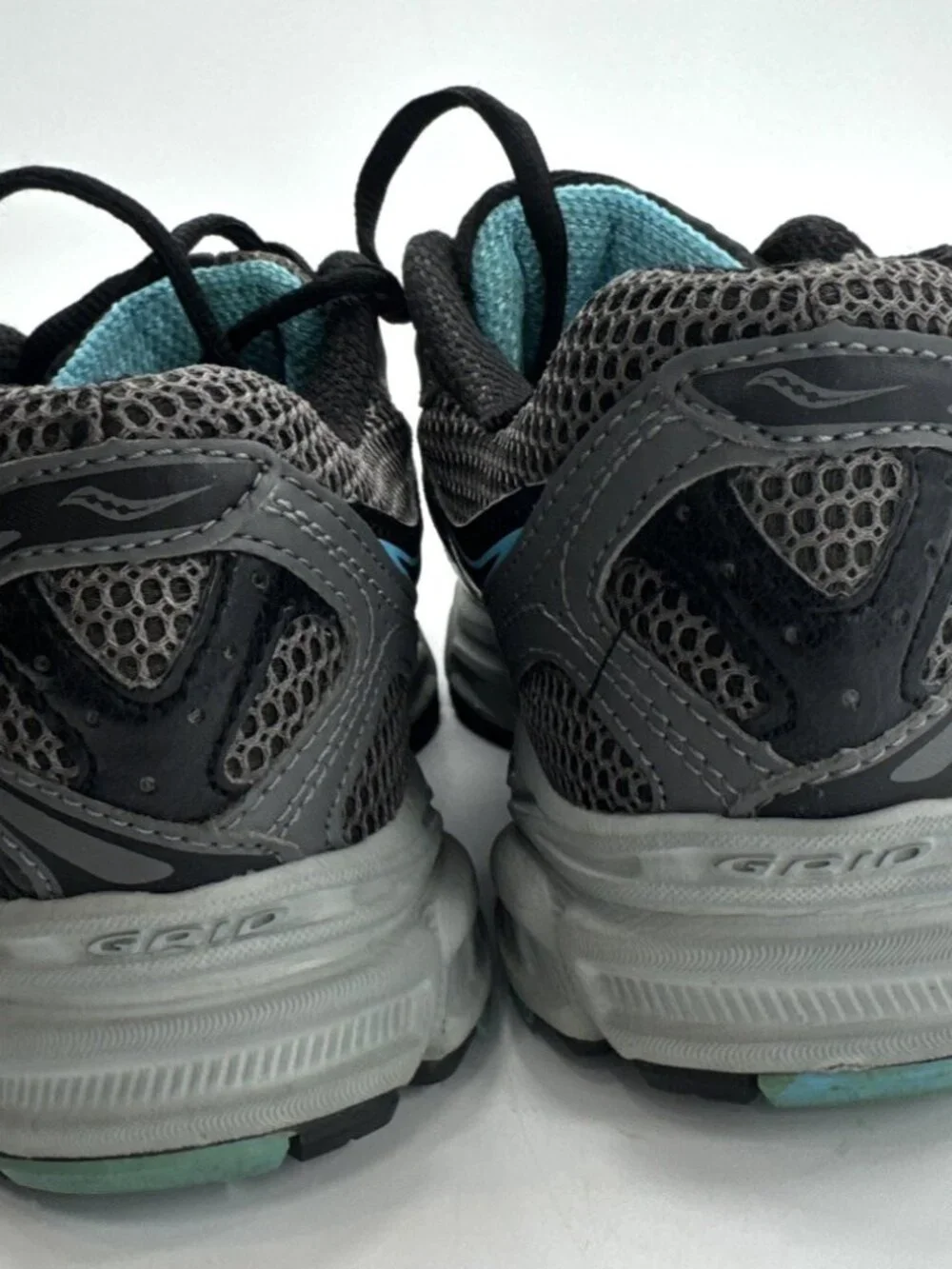 Saucony Shoes Cohesion 7 Running Sneakers Womens size 6 Gray Gym 15183-1